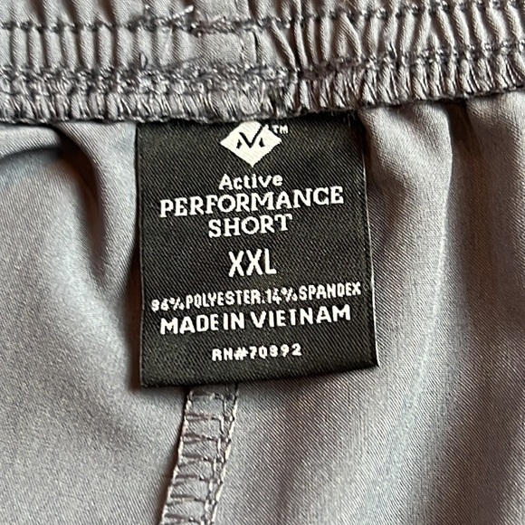 𝅺Active performance shorts Quick dry two side zipper p pockets XXL - Picture 5 of 8